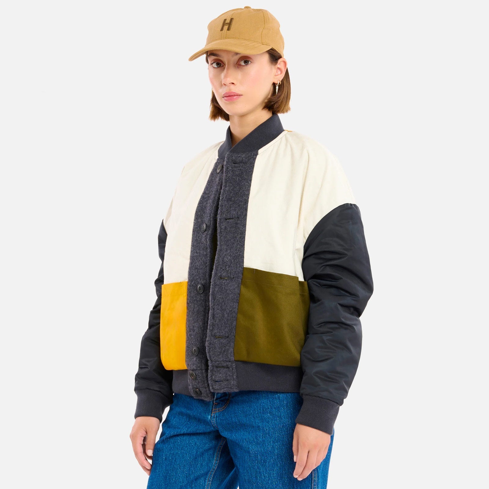 Gamma Wolly Jacket anthracite/grey Homecore