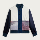 Kappa Moleskine Jacket blue moon