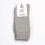 Lambswool Blend Socks ash grey