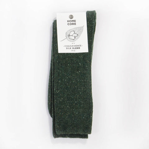 Silk Blend Socks green