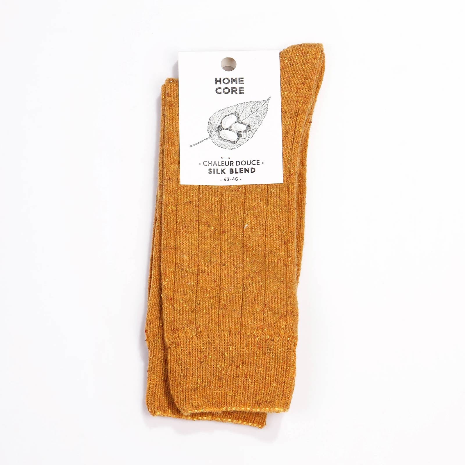 Silk Blend Socks orange