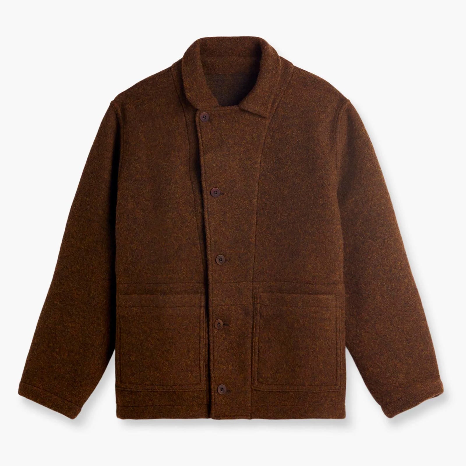 Swit Plush Jacket rust brown