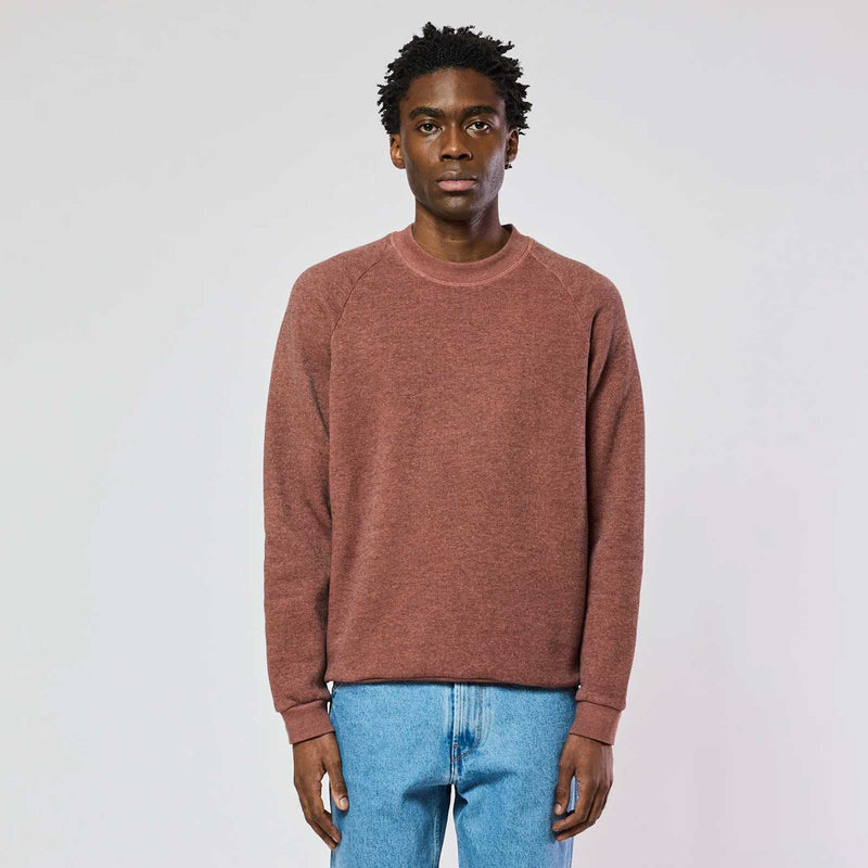 Terry Sweat Jumper cedar wood