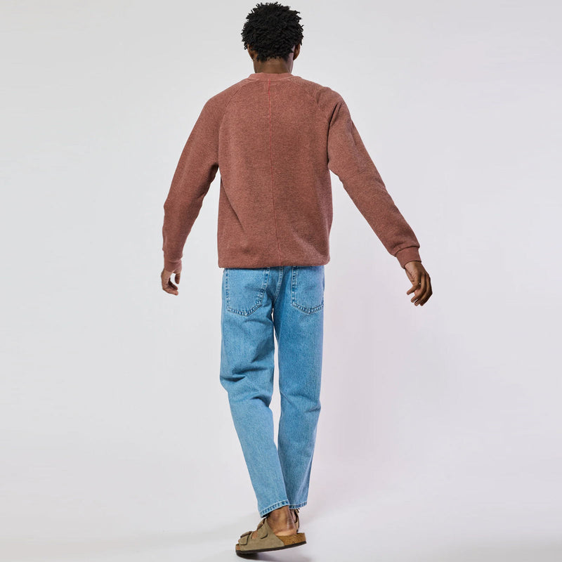 Terry Sweat Jumper cedar wood