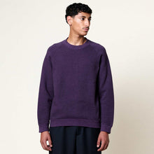 Terry Sweat Jumper grape