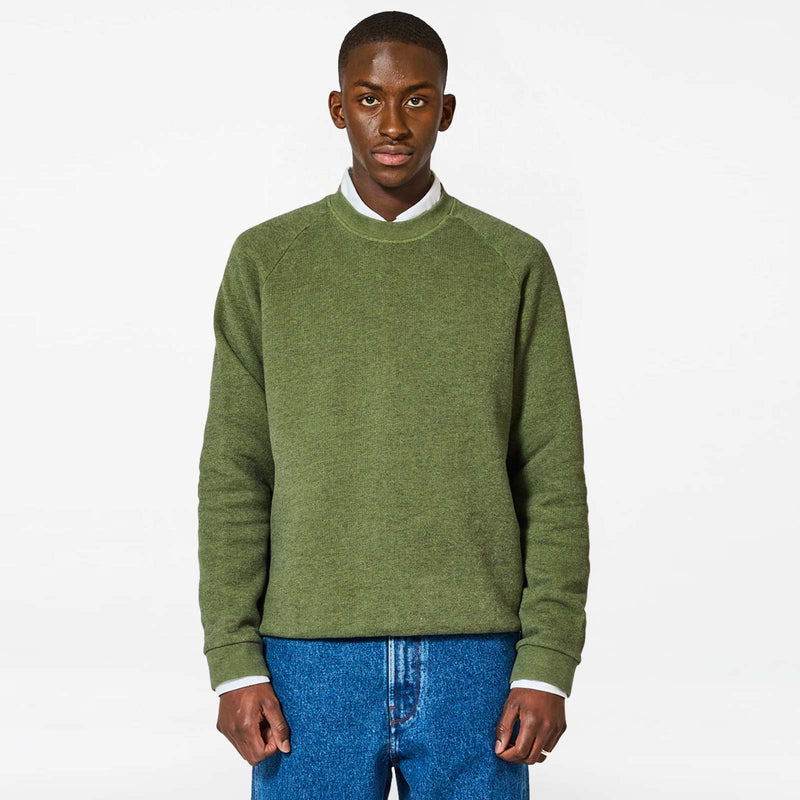 Terry Sweat Jumper rosemary green W25 Homecore