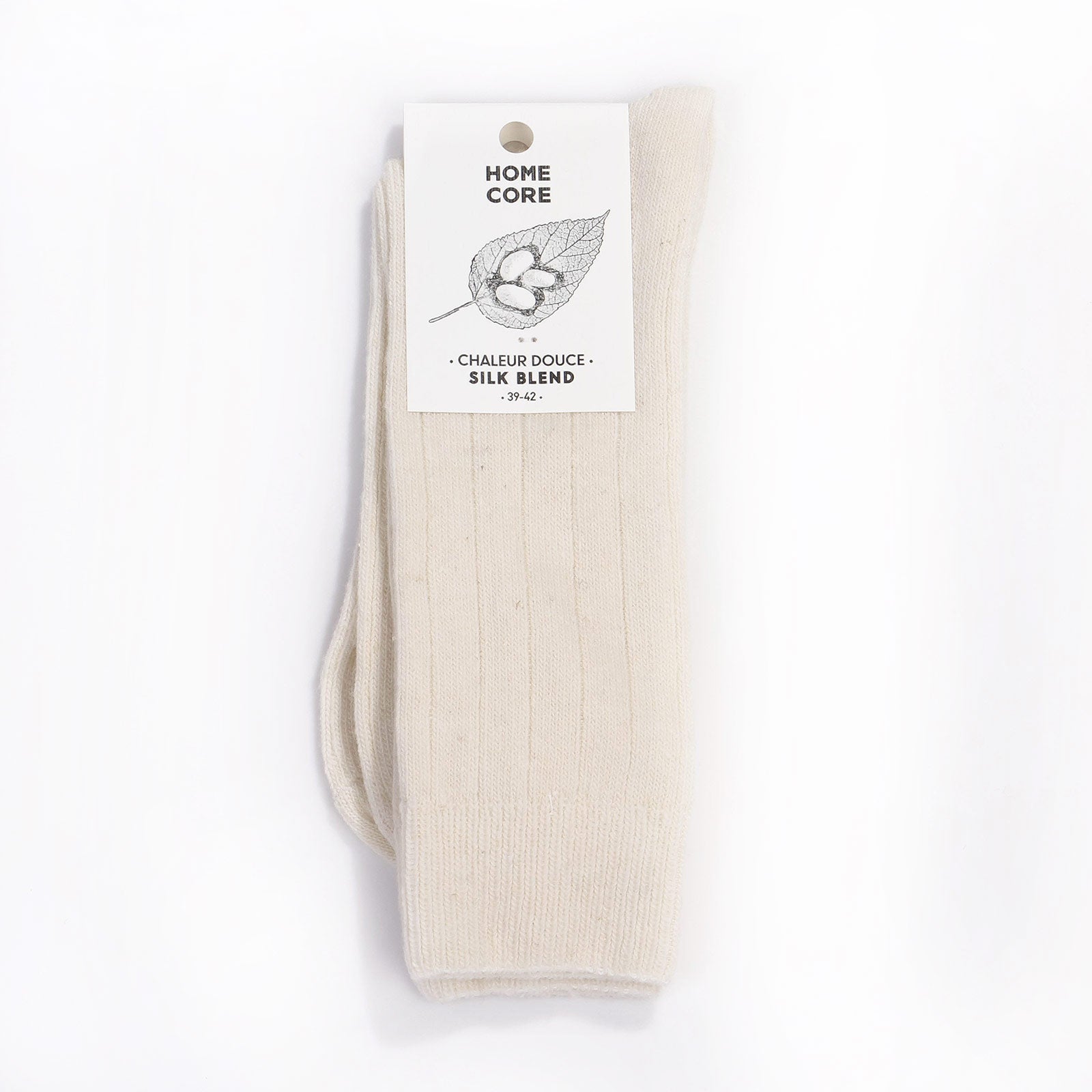 Silk Blend Socks cream