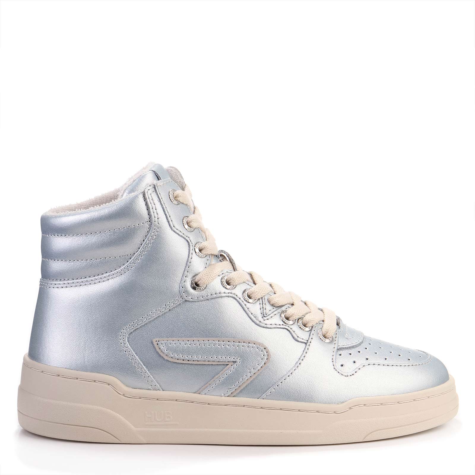 Court High L31 dull silver/lt. beige