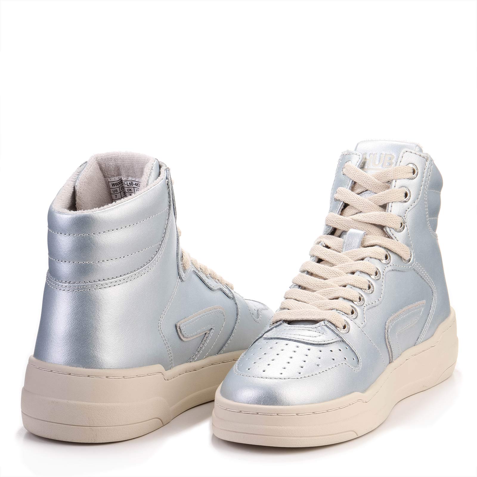 Court High L31 dull silver/lt. beige