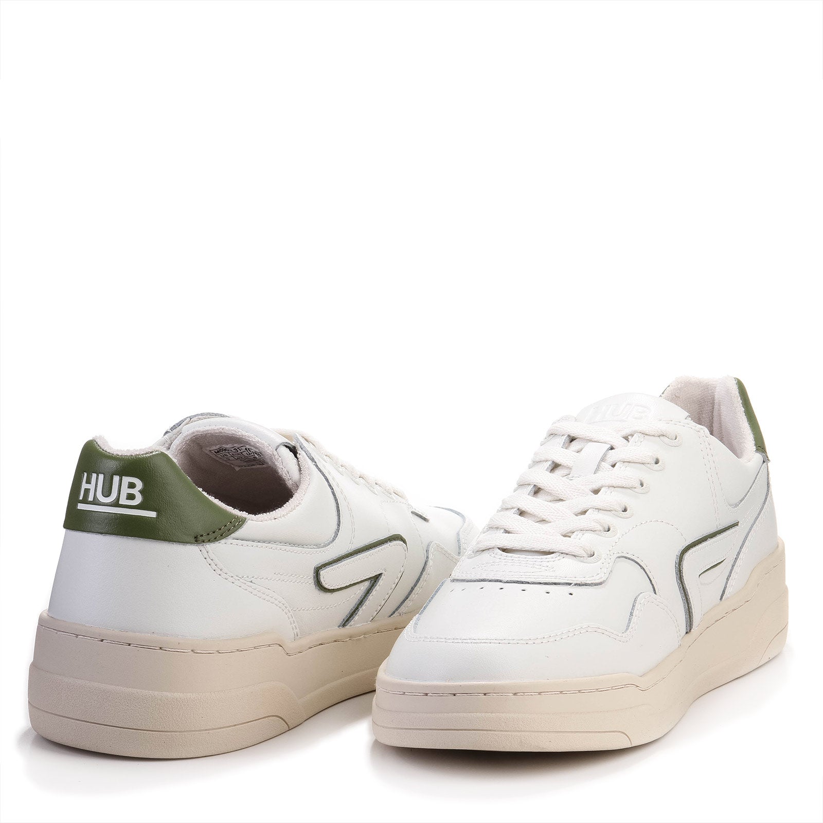 Court L31 off white/moss green/It.beige