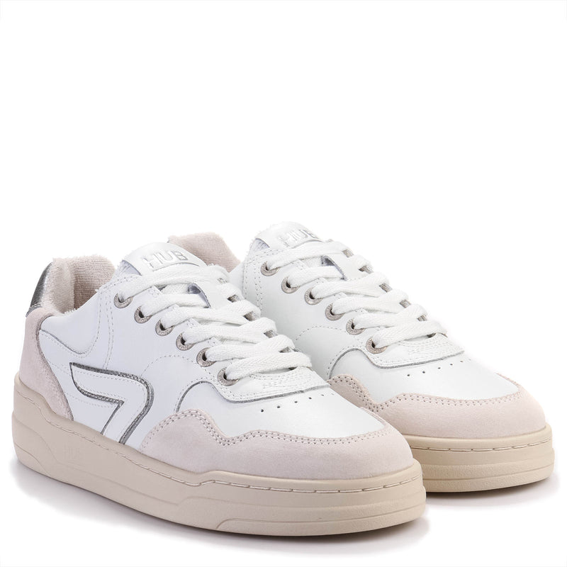 Court L68 wht/wht/vintage silver/It.beige