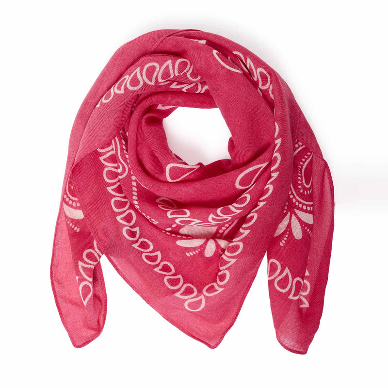 IAMary Scarf poinsettia