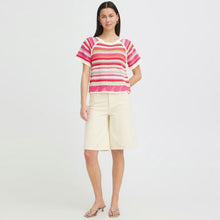 IHBandie Crochet Jumper multicolor stripe ICHI