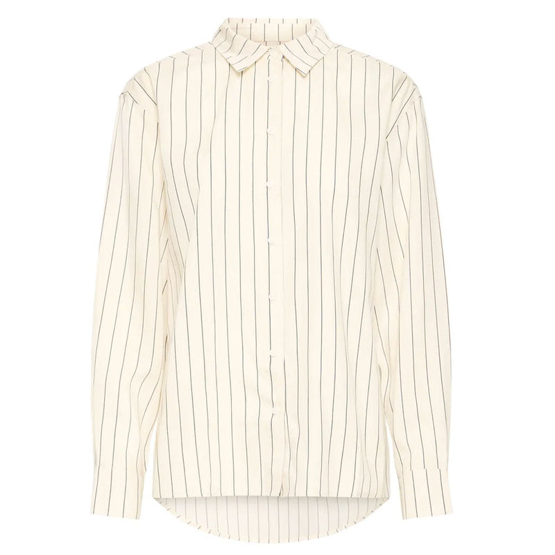 IHBeccos SH2 Shirt birch/black stripe ICHI