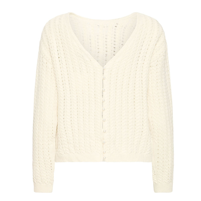 IHBesiane LS2 Cardigan birch ICHI