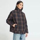 IHCronto Jacket dark navy check