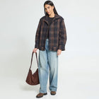 IHCronto Jacket dark navy check