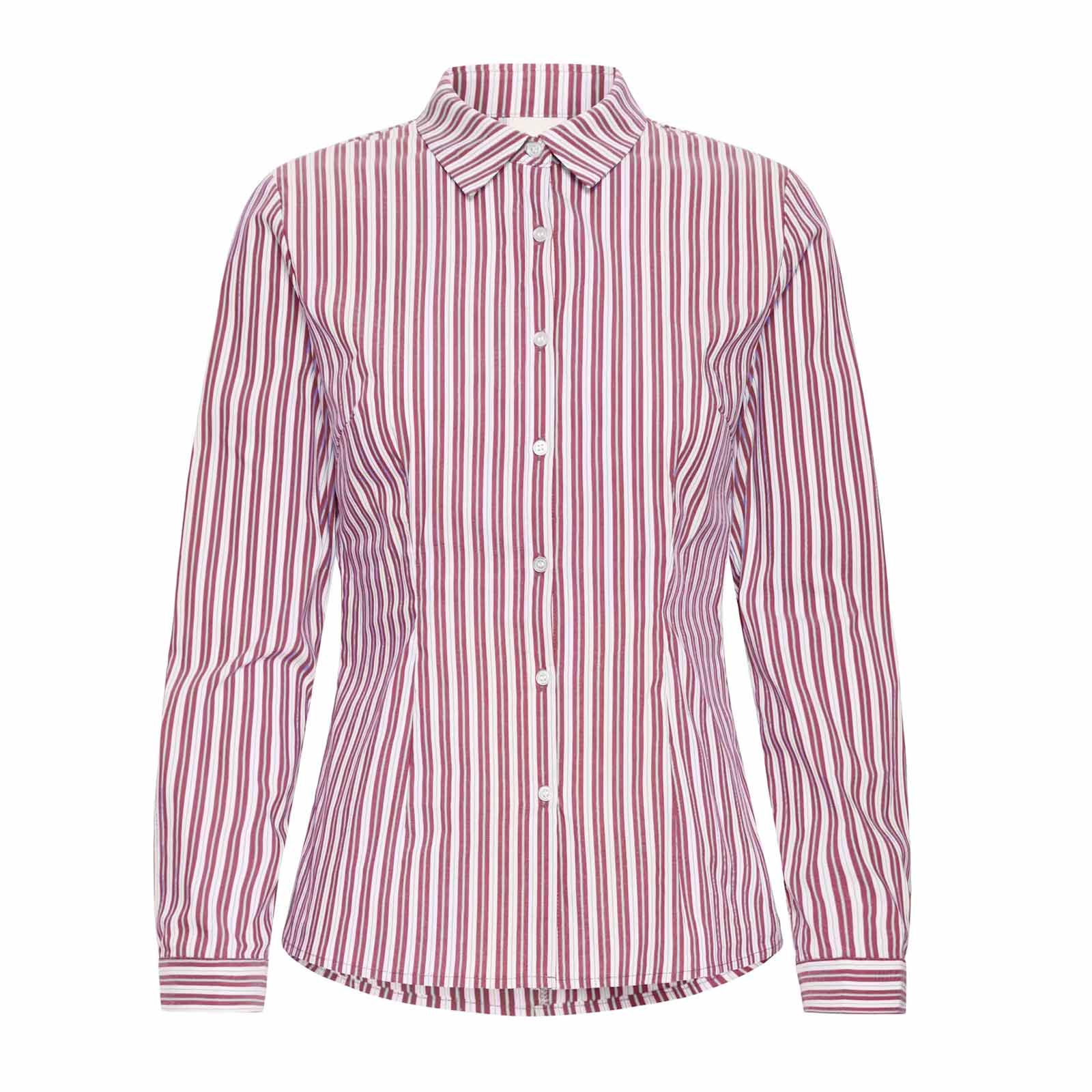 IHDima Blouse rhodo stripe