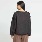 IHFrava Jacket black herringbone