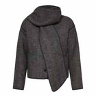 IHFrava Jacket black herringbone