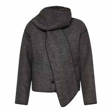 IHFrava Jacket black herringbone
