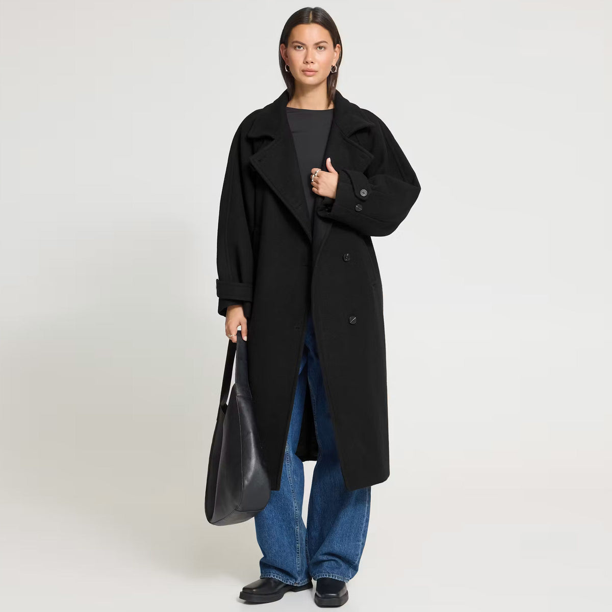 IHGaziva Coat black