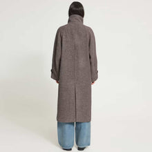 IHGaziva Coat chocolate brown melange