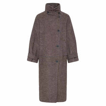 IHGaziva Coat chocolate brown melange