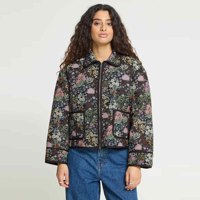 IHHulina Jacket jaquard flower