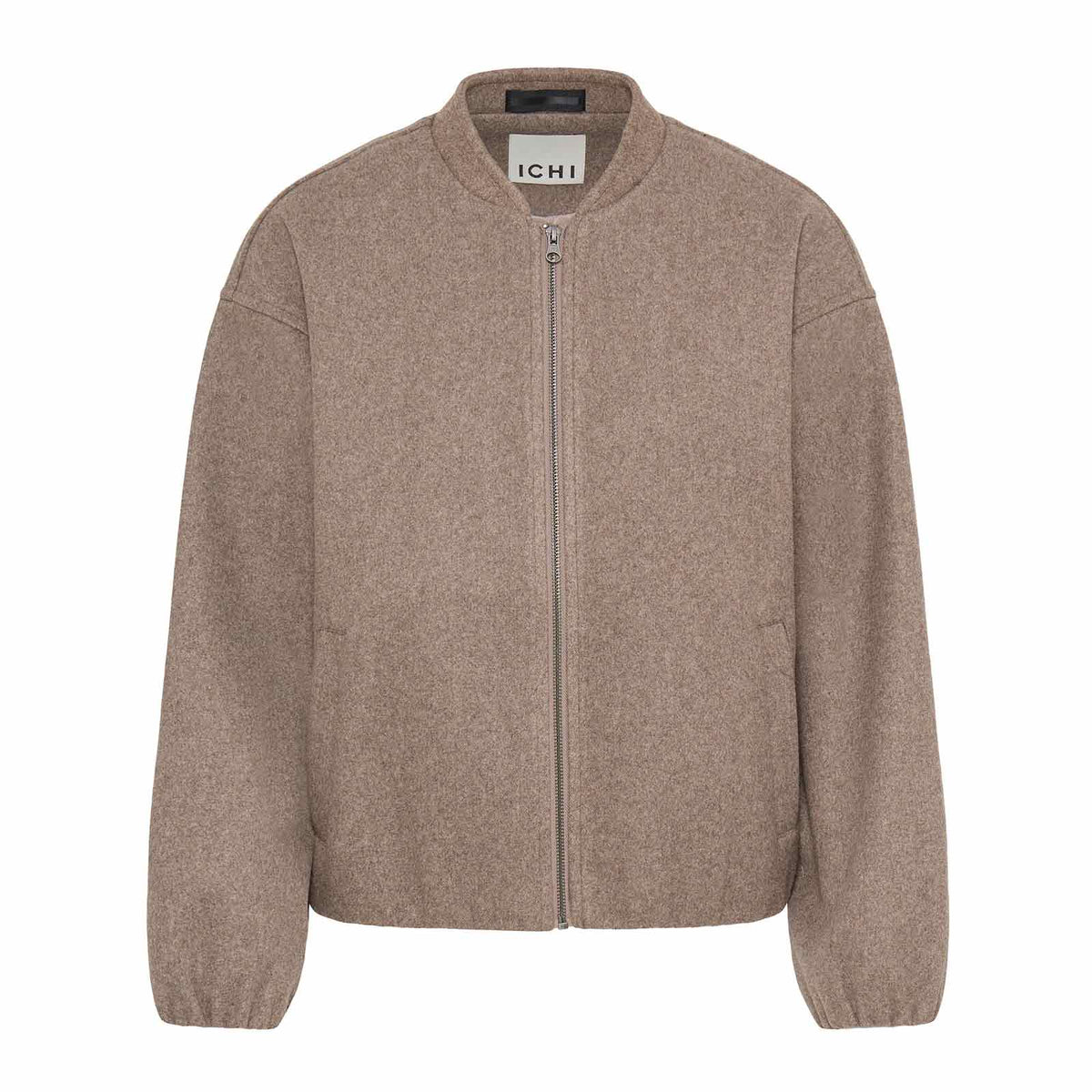 IHJannet Jacket taupe gray mel