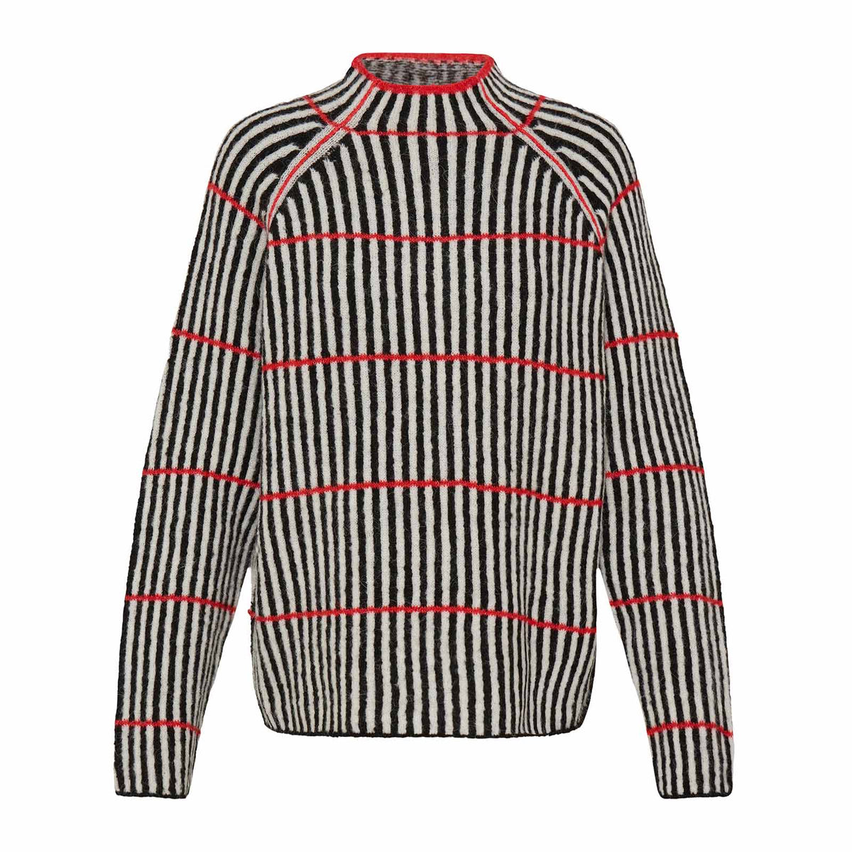 IHKamara LS Stripe6 black/white