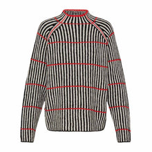IHKamara LS Stripe6 black/white