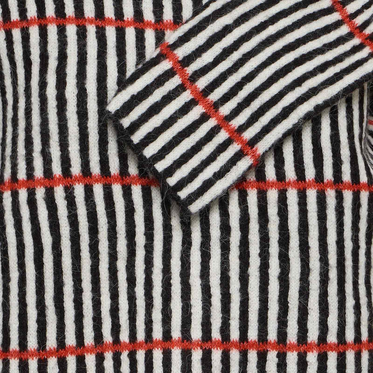 IHKamara LS Stripe6 black/white