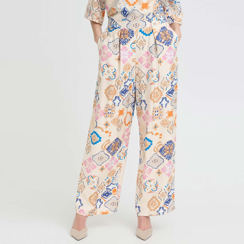 IHLancie Pants graphic tile ICHI
