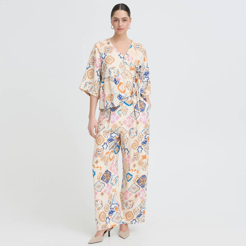 IHLancie Pants graphic tile ICHI
