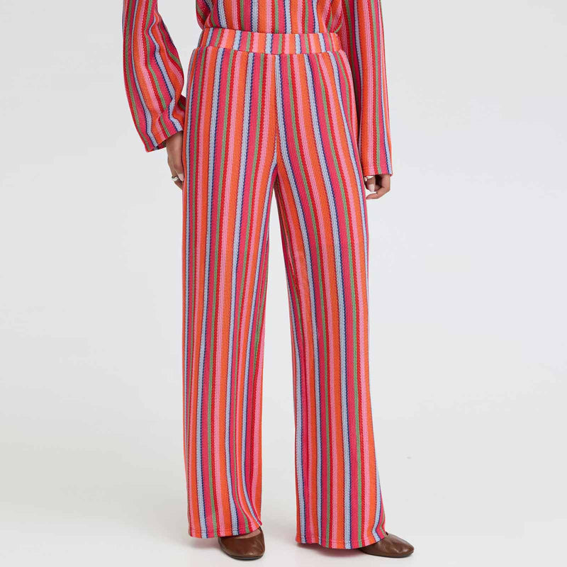 IHLibella Pants multi stripe ICHI