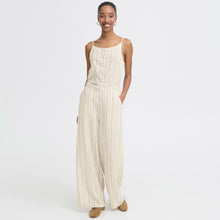 IHLinno PA4 Pants brown stripe ICHI