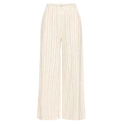 IHLinno PA4 Pants brown stripe ICHI
