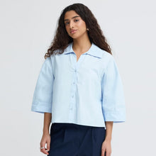 IHLuanne Shirt floaty blue ICHI
