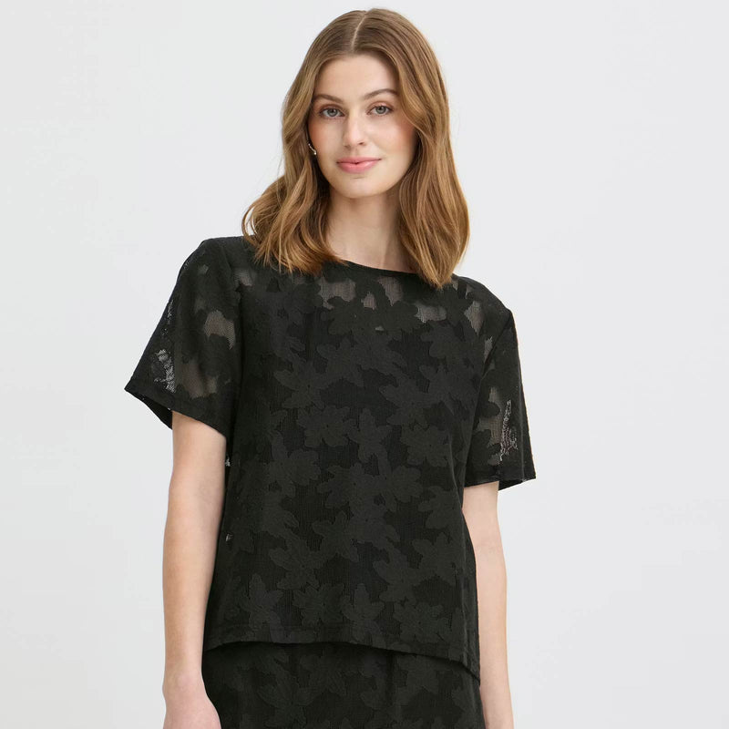 IHMania T-Shirt black ICHI