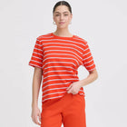 IHNova SS3 T-Shirt fiery red/powder blue ICHI
