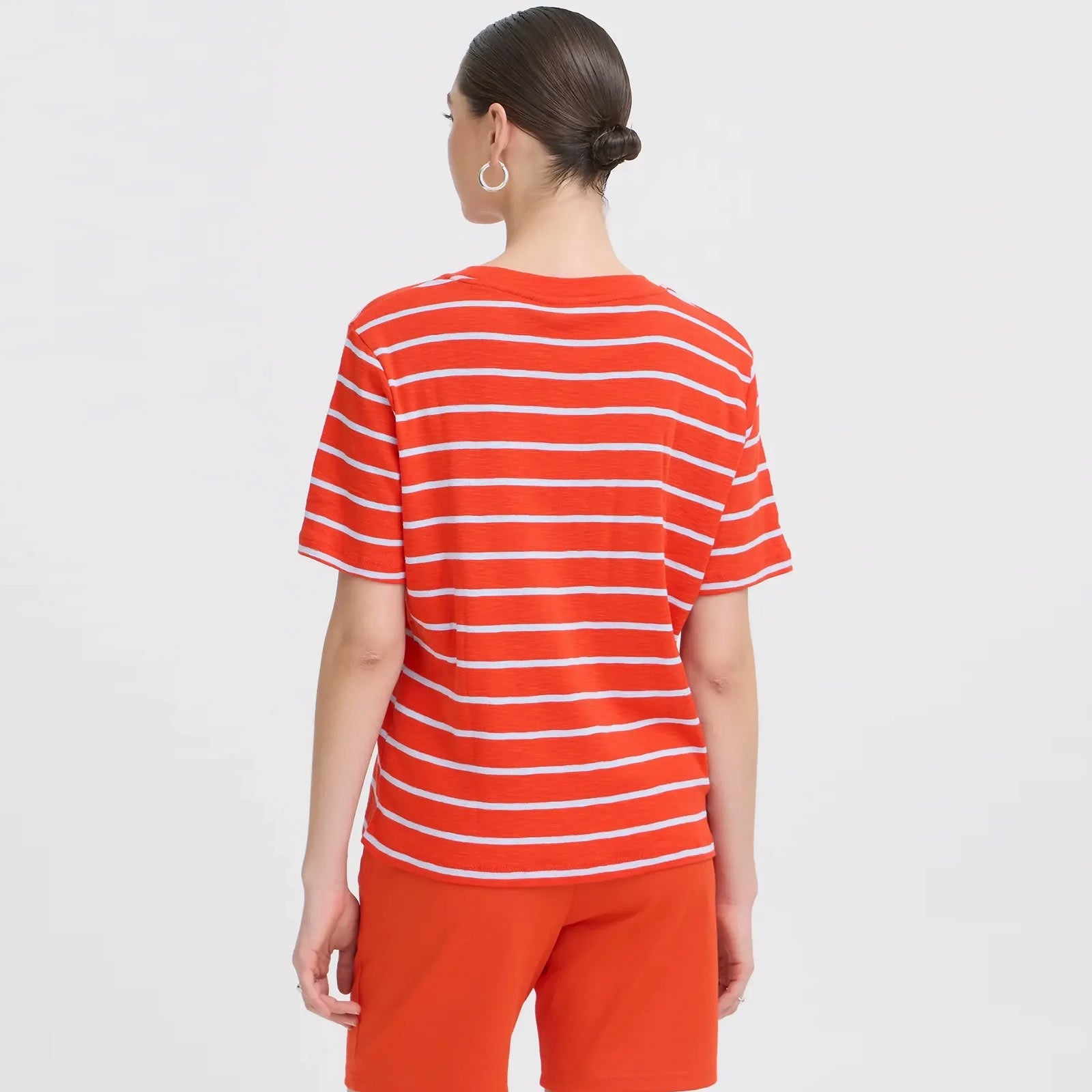 IHNova SS3 T-Shirt fiery red/powder blue ICHI
