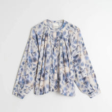 Allover Print Blouse azul INDI&COLD