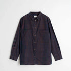 Cotton Check Shirt marino INDI&COLD