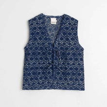 Crinkle Lace Vest indigo INDI&COLD