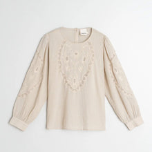 Embroidery Cotton Blouse piedra INDI&COLD