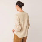 Embroidery Flower Cotton Blouse piedra INDI&COLD