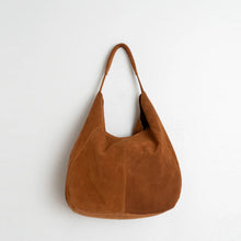 Leather Shopper Bag tabaco INDI&COLD