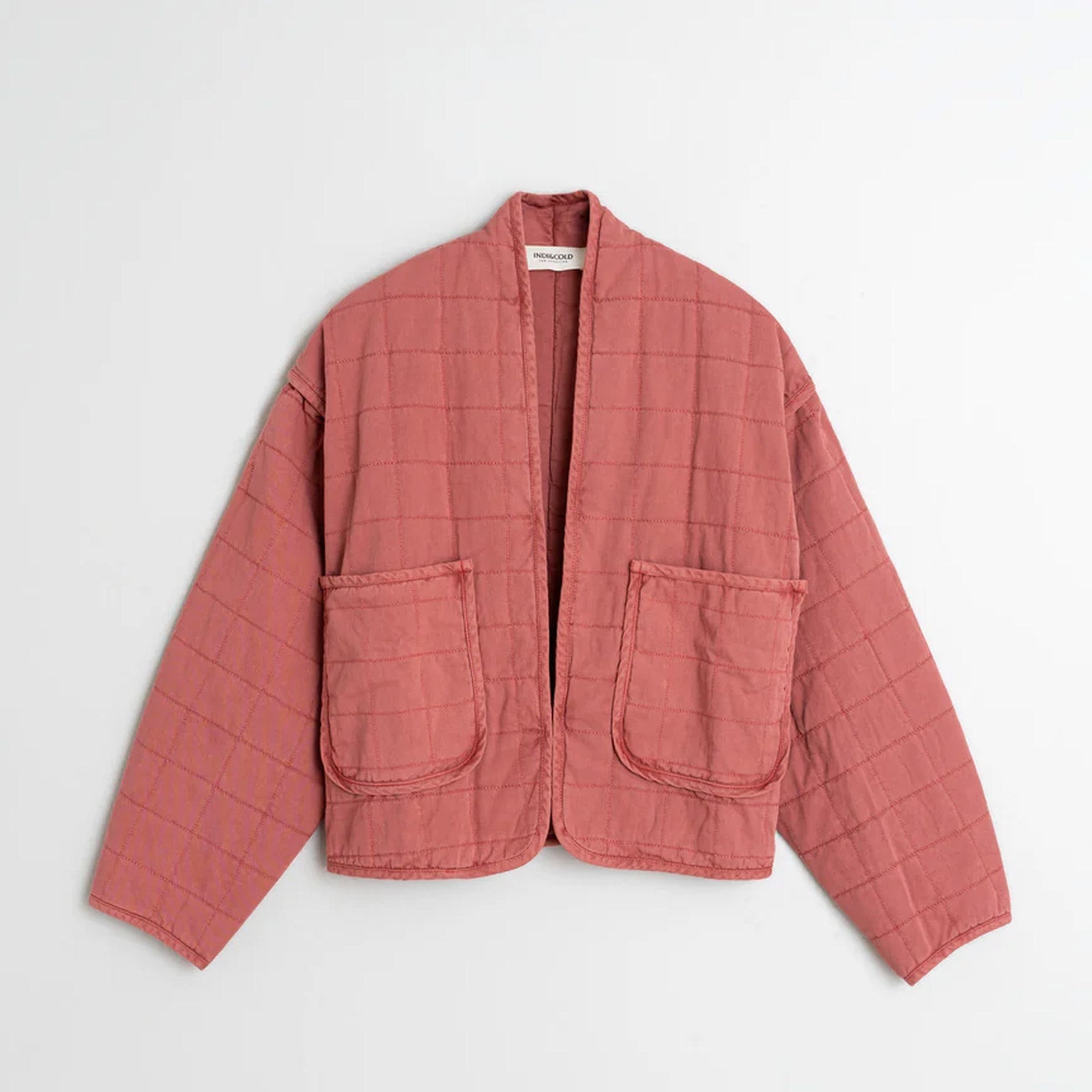 Light Cotton Jacket frambuesa INDI&COLD