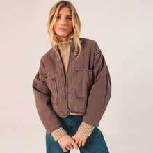 Light Cotton Jacket tabaco INDI&COLD